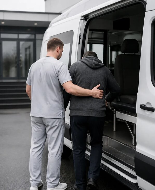 Организация медтранспортировки в Дедовске от 5498 р. | Медзона