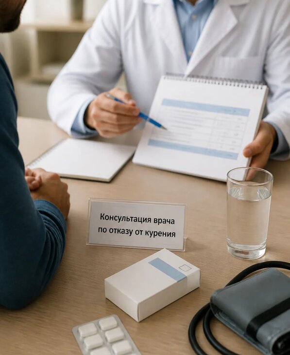 Консультация врача по отказу от курения для взрослых в Дедовске